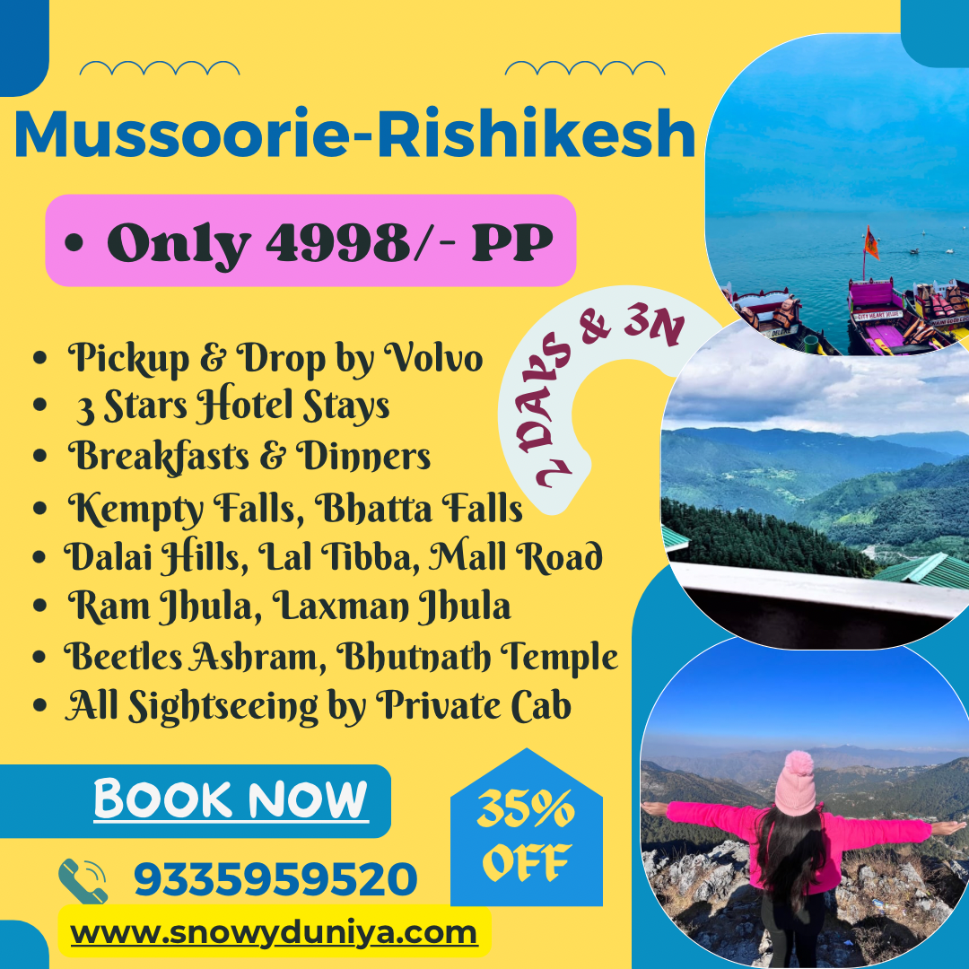 Mussoorie and Rishikesh